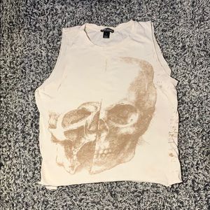 6/$25!! Wet Seal skull tank top